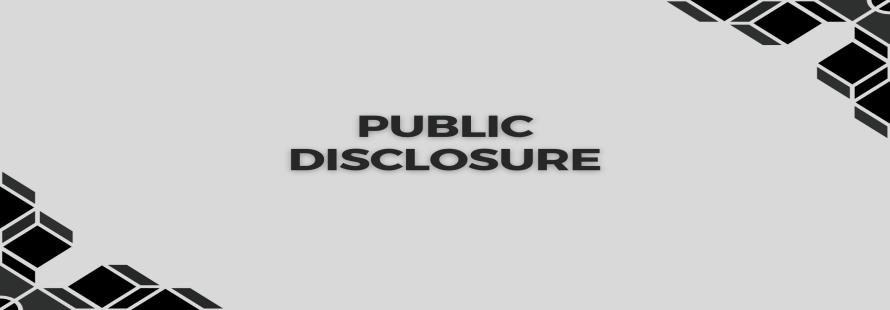 Public Disclosure